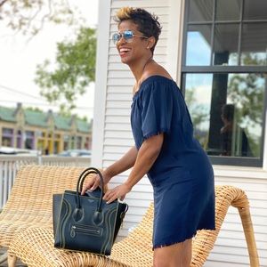 Navy Blue Dress